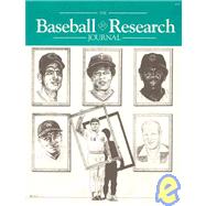 The Baseball Research Journal by Kitchin, Richard, 9780910137454