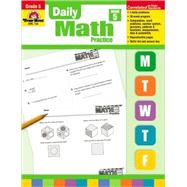 Daily Math Practice, Grade 5 by Norris, Jill, 9781557997456