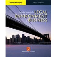 Cengage Advantage Books: Foundations of the Legal Environment of Business by Jennings, Marianne M., 9781305117457