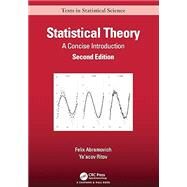 Statistical Theory A Concise Introduction by Felix Abramovich;Yaacov Ritov, 9781032007458