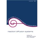 Reaction Diffusion Systems by Caristi,Gabriela, 9781138417465