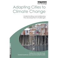 Adapting Cities to Climate Change by Satterthwaite, David, 9781844077465