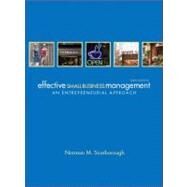 Effective Small Business Management by Scarborough, Norman M., 9780132157469