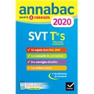 Annales Annabac 2020 SVT Tle S by Jacques Bergeron; Jean-Claude Herv, 9782401057470