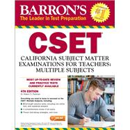 CSET California Subject Matter Exams for Teachers: Multiple Subjects by Postman, Robert D., 9781438007472