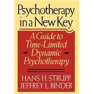 Psychotherapy In A New Key A...,Strupp, Hans H; Binder,...,9780465067473