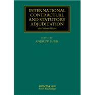 International Contractual and Statutory Adjudication by Andrew Burr, 9781040767474