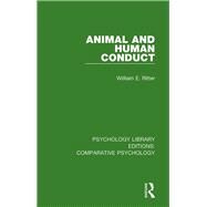 Animal and Human Conduct by Ritter, William E., 9780815367475