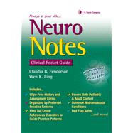 Neuro Notes by Fenderson, Claudia; Ling, Wen K., 9780803617476
