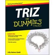 Triz for Dummies by Haines-gadd, Lilly, 9781119107477