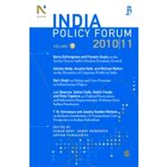 India Policy Forum 2010-11 : Volume 7 by Suman Bery, 9788132107477