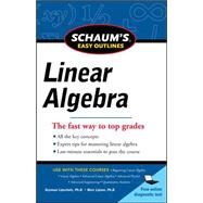 Schaums Easy Outline of Linear Algebra Revised by Lipschutz, Seymour; Lipson, Marc, 9780071777483