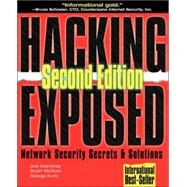 Hacking Exposed by Scambray, Joel, 9780072127485
