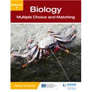National 5 Biology: Multiple Choice and Matching by Clare Marsh; James Simms; Caroline Stevenson, 9781471847486