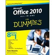 Office 2010 All-in-One For Dummies by Weverka, Peter, 9780470497487