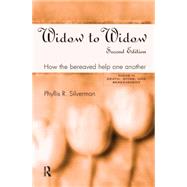 Widow to Widow: How the Bereaved Help One Another by Silverman,Phyllis R., 9780415947497