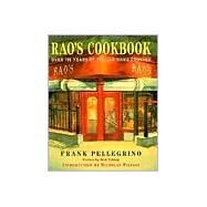 Rao's Cookbook by PELLEGRINO, FRANKPILEGGI, NICHOLAS, 9780679457497