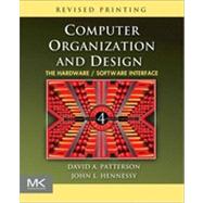 Computer Organization and Design : The Hardware/Software Interface by Patterson; Hennessy, 9780123747501