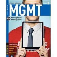 MGMT8 (with CourseMate, 1 term (6 months) Bound in code) by Williams, Chuck, 9781285867502