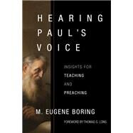 Hearing Pauls Voice by Boring, M. eugene, 9780802877505