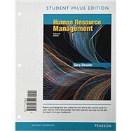 Human Resource Management, Student Value Edition by Dessler, Gary, 9780134237510