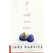 If I Told You Once A Novel by Budnitz, Judy, 9780312267513