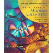Study Guide/Solutions Manual for Oxtoby/Gillis/Nachtrieb's Principles of Modern Chemistry by Oxtoby, David W., 9780030247514