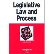 Legislative Law and Process in a Nutshell by Davies, Jack, 9780314167514