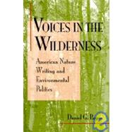 Voices in the Wilderness by Payne, Daniel G., 9780874517521