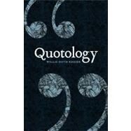 Quotology by Regier, Willis Goth, 9780803217522