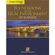 Cengage Advantage Books: Foundations of the Legal Environment of Business by Jennings, Marianne M., 9781133187523