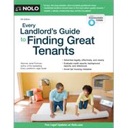 Every Landlord's Guide to Finding Great Tenants by Portman, Janet, 9781413327526