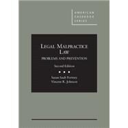Legal Malpractice Law by Fortney, Susan Saab; Johnson, Vincent R., 9780314287533