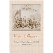 Ulster to America by Hofstra, Warren R., 9781572337541