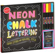Neon Chalk Lettering by Editors Of Klutz, 9781338037548