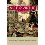 Vice and Virtue in Everyday Life by Hoff Sommers, Christina; Sommers, Fred, 9781111837549