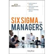 Six Sigma for Managers by Brue, Greg, 9780071387552