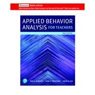 Applied Behavior Analysis for Teachers [Rental Edition] by Alberto, Paul A., 9780135607558
