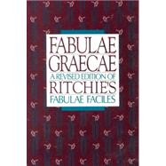 Fabulae Graecae by Ritchie, Francis; Lawall, Gilbert; Iverson, Stanley; Wooley, Allan, 9780801307560