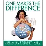 One Makes the Difference by Hill, Julia Butterfly, 9780062517562