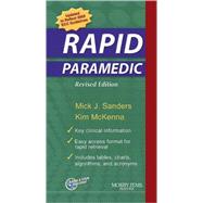 Rapid Paramedic by Sanders, Mick J., 9780323047562
