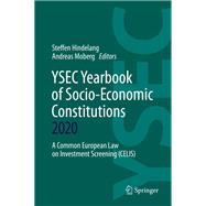 Ysec Yearbook of Socio-economic Constitutions 2020 by Hindelang, Steffen; Moberg, Andreas, 9783030437565