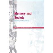 Memory and Society: Psychological Perspectives by Nilsson,Lars-Gran, 9781138877566