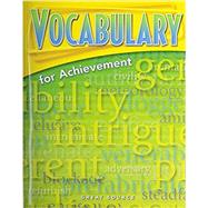 Vocabulary for Achievement: Second Course* by Richek, Margaret Ann, 9780669517569
