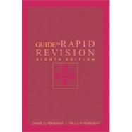 Guide to Rapid Revision by Pearlman, Daniel D.; Pearlman, Paula R., 9780321107572