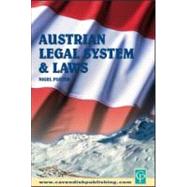 Austrian Legal System and Laws by Foster; Nigel, 9781859417577