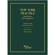 New York Practice: 2015 Supplement by Connors, Patrick, 9781634597579