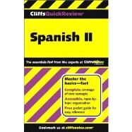 CliffsQuickReview Spanish II by Rodriguez, Jill, 9780764587580