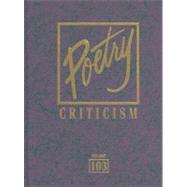 Poetry Criticism by Lee, Michelle, 9781414447582