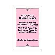 Medievalia et Humanistica No. 29 by Clogan, Paul Maurice, 9780742527584